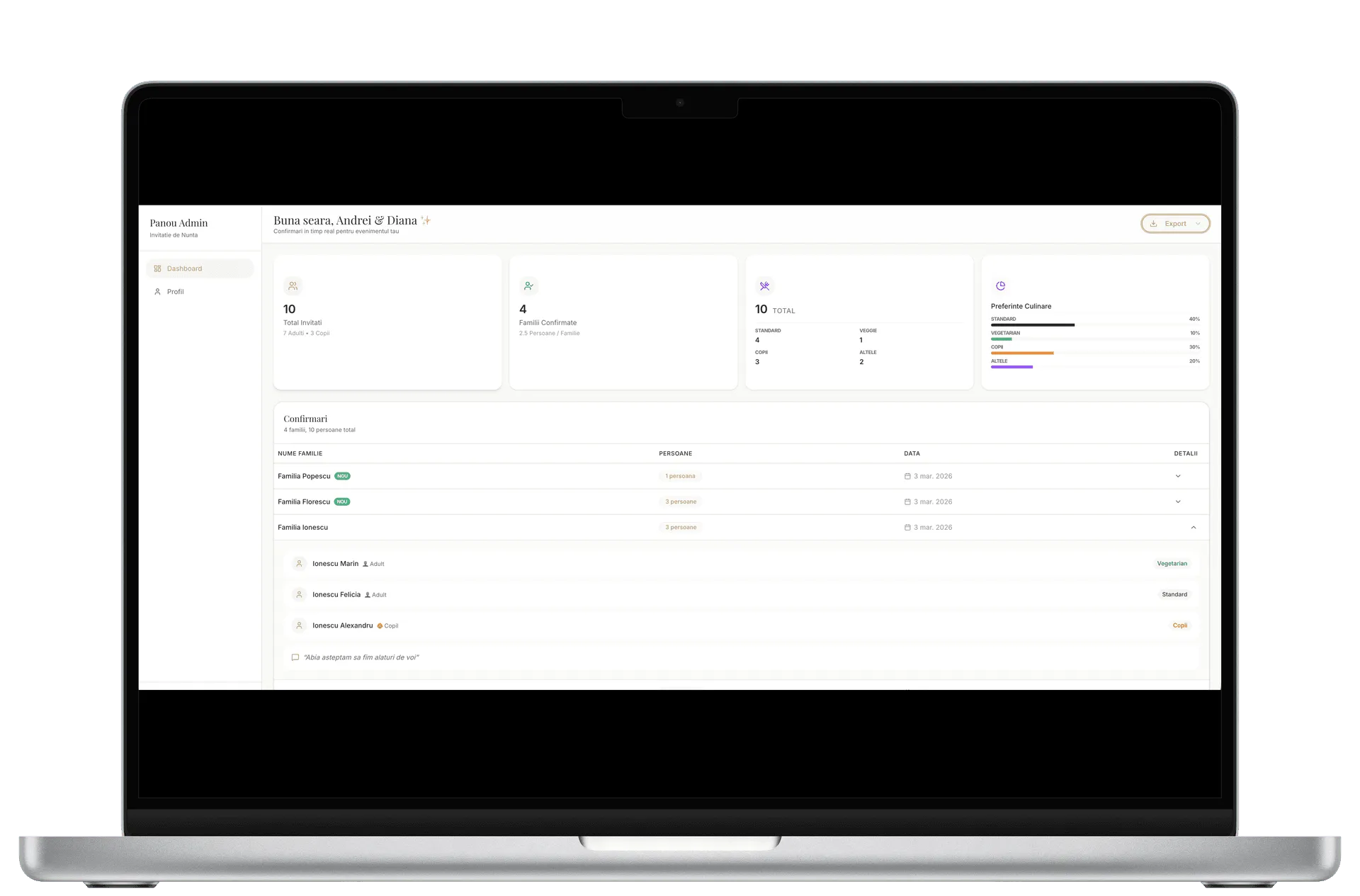 Integrare calendar Apple și Google